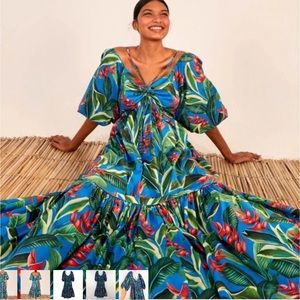 Farm Rio Dream Garden Midi - EUC